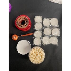 Wax Seal Kit Stamp Melting Spoon Burner Beads Crafting Stationery DIY Projects